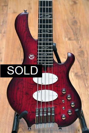 Maruszczyk Frog 5A Headless Redburst Maruszczyk Frog 5A Headless Redburst